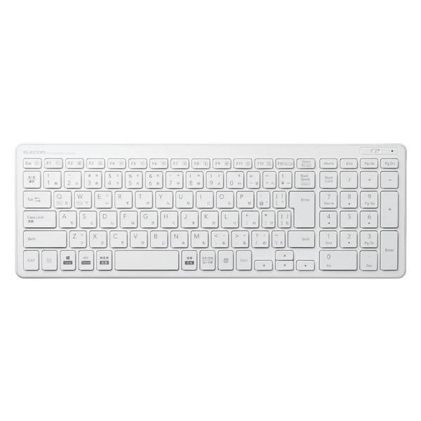 ELECOM TK-FDP099TWH ワイヤレスコンパクトキーボード パンタグラフ式 薄型 ホワイト メーカー直送 :4953103345102:XPRICE Yahoo!店 - 通販 - Yahoo!ショッピング ELECOM TK-FDP099TWH ワイヤレスコンパクトキーボード パンタグラフ式 薄型 ホワイト メーカー直送 :4953103345102:XPRICE Yahoo!店 - 通販 - Yahoo!ショッピング