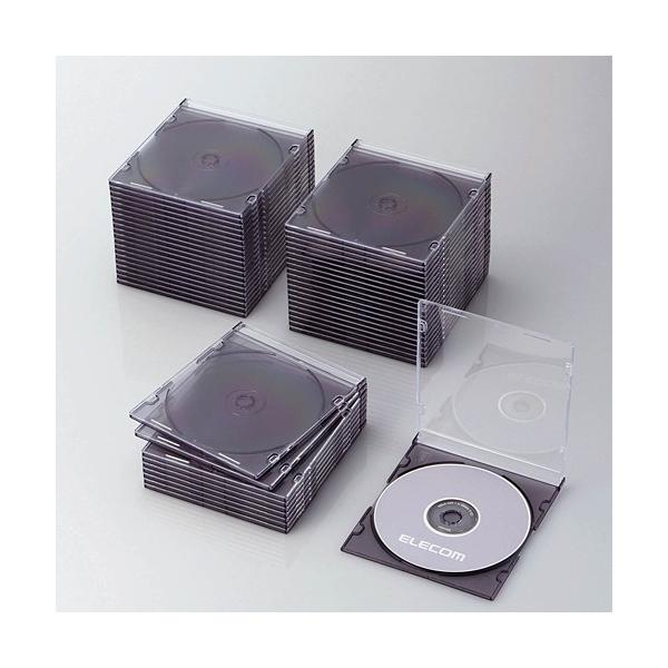 fBAP[X ELECOM GR CCD-JSCS50CBK Blu-ray/DVD/CDP[X 50Zbg X vP[X 1[ NAubN