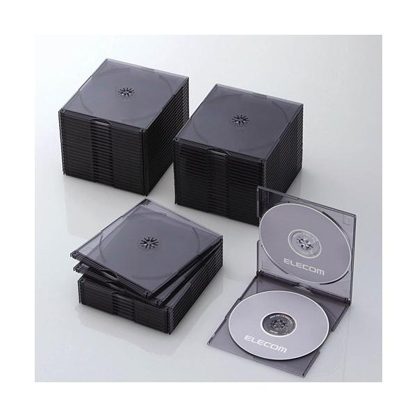 fBAP[X ELECOM GR CCD-JSCSW50CBK Blu-ray/DVD/CDP[X 50Zbg X vP[X 2[ NAubN