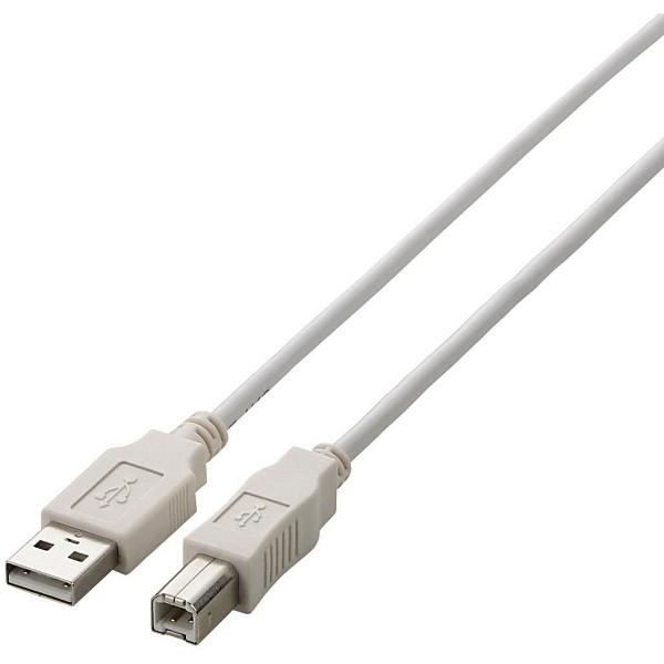 USBP[u ELECOM GR U2C-BN15WH USB2.0P[u A-B^Cv 1.5m zCg