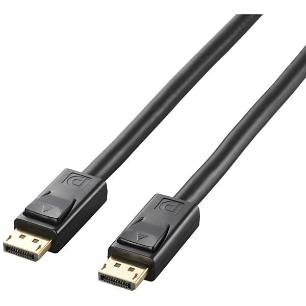 �f�B�X�v���C�P�[�u�� ELECOM �G���R�� CAC-DP1250BK DisplayPort(TM)�P�[�u�� 5.0m ���[�J�[����