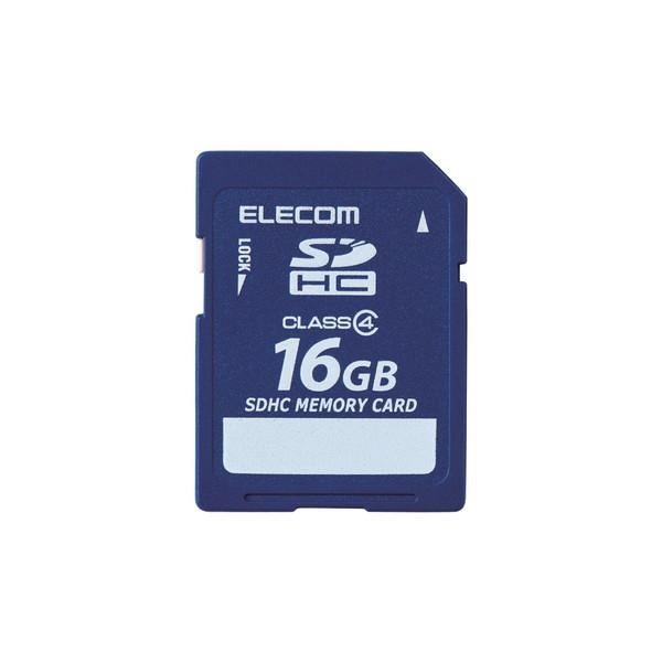 SDJ[h ELECOM GR MF-FSD016GC4R SDHCJ[h f[^T[rXt Class4 16GB