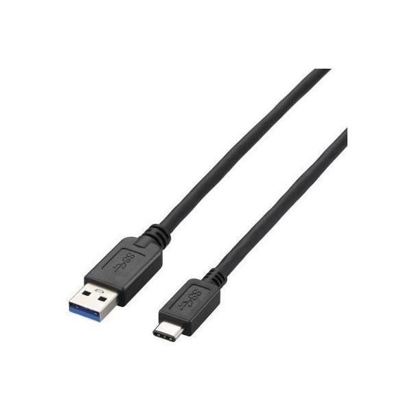 USBP[u ELECOM GR USB3-AC20BK USB3.1P[u A-C^Cv m[} 2m ubN