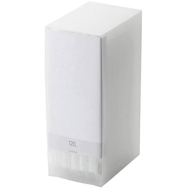 �f�B�X�N�t�@�C�� ELECOM �G���R�� CCD-FB120CR Blu-ray/DVD/CD�p�f�B�X�N�t�@�C�� 120�����[ �N���A