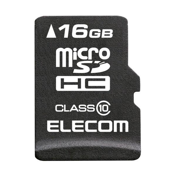 SDJ[h ELECOM GR MF-MSD016GC10R microSDHCJ[h f[^T[rXt Class10 16GB