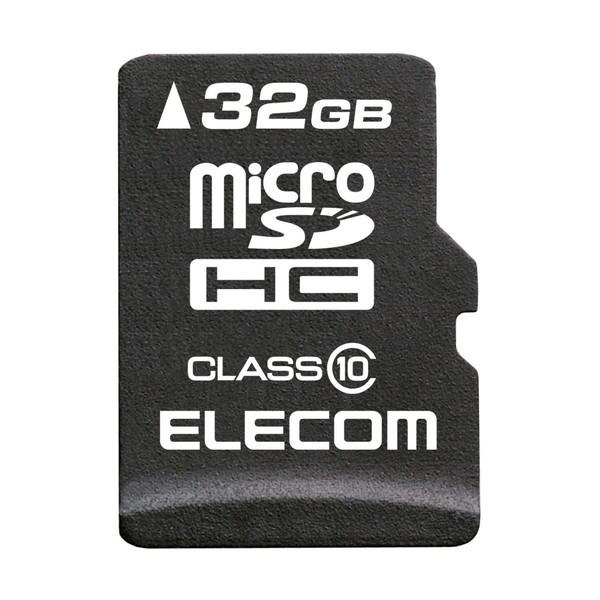 SDJ[h ELECOM GR MF-MSD032GC10R microSDHCJ[h f[^T[rXt Class10 32GB