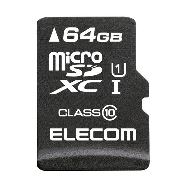 SDJ[h ELECOM GR MF-MSD064GC10R microSDXCJ[h f[^T[rXt Class10 64GB