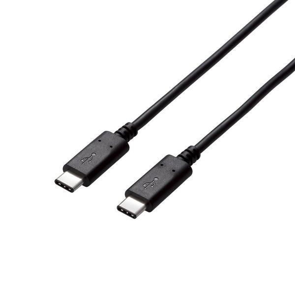 USBP[u ELECOM GR U2C-CC5P10NBK USB2.0P[u(Type-C-TypeCE1.0m) [J[