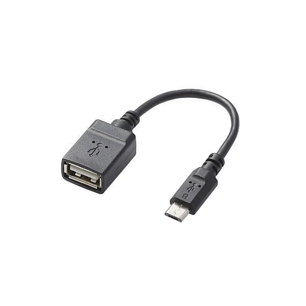 ϊP[u ELECOM GR TB-MAEMCBN010BK USB A-microB ϊA_v^ 0.1m