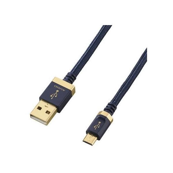 USB�P�[�u�� ELECOM �G���R�� DH-AMB12 AV�P�[�u�� ���y�`�� A-microB�P�[�u�� USB2.0 1.2m