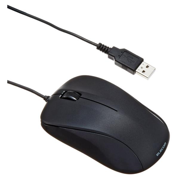 ELECOM（エレコム） マウス M-K6URBK/RS ブラック 光学式マウス USB 3