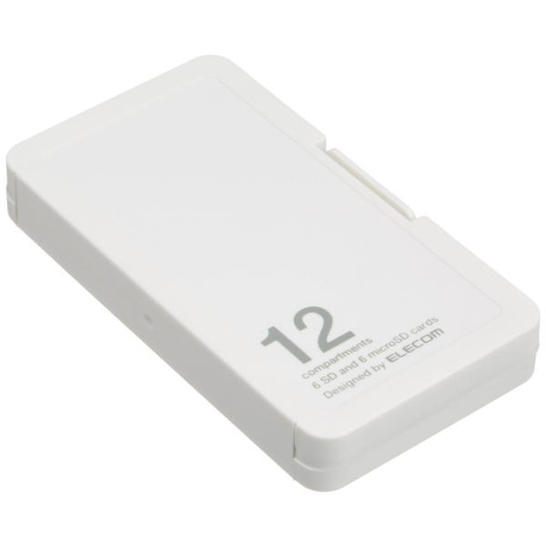 J[hP[X ELECOM GR CMC-SDCPP12WH CfbNX䎆t SD6+microSD6[ zCg