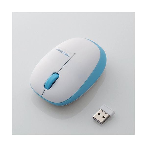 �}�E�X ELECOM �G���R�� M-BL20DBBU �u���[ ���C�����XBlueLED�}�E�X �����[�g���[�N �ݑ� �e�����[�N �I�t�B�X