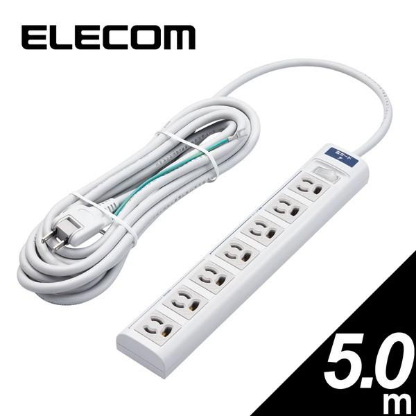 }`^bv ELECOM GR T-T05-3750LG/RS EU RoHswߏ K[h 펞ʓd XCb`A^bv 7 5.0m [J[