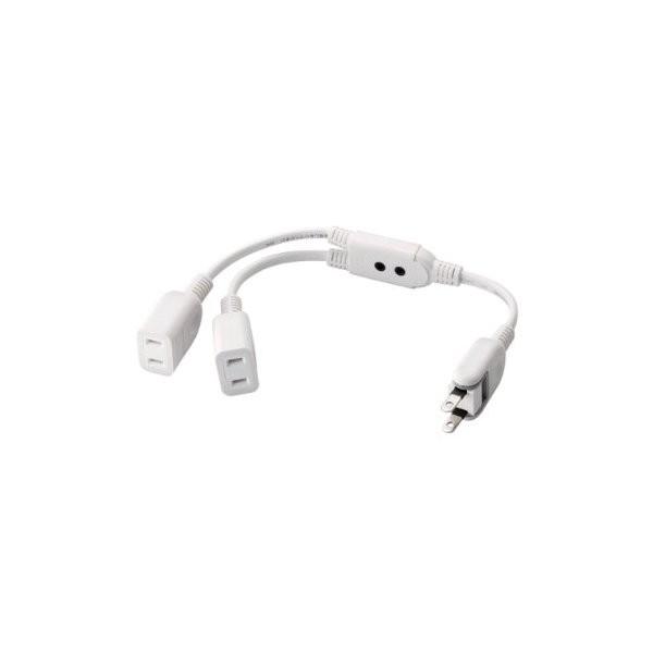 �}���`�^�b�v ELECOM �G���R�� T-ADR3WH AC�A�_�v�^�p�d�������R�[�h 2�� �z���C�g
