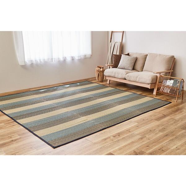 HAGiHARA（萩原） 81938201 国産い草ラグ(裏貼り) レーヴ 191×250