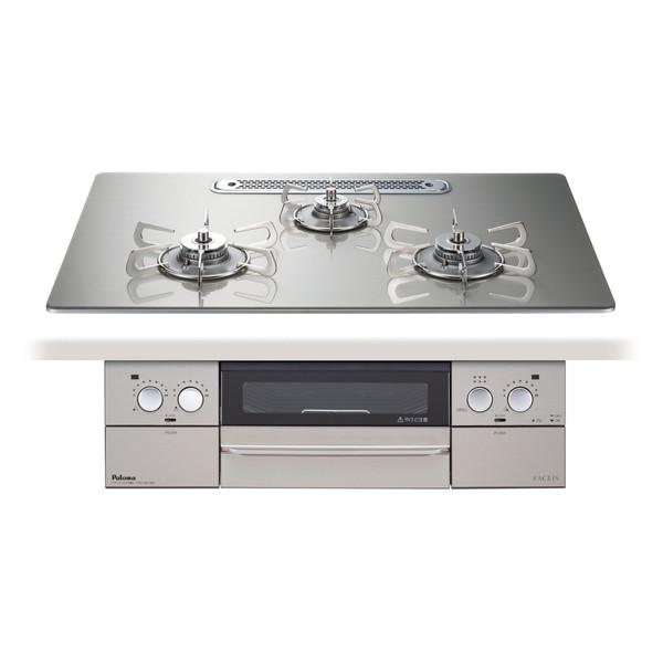 パロマ PD-873WT-U75GH-LP シャインシルバー FACEIS ビルトイン 