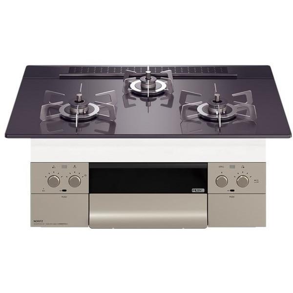 パロマ PKD-N36S-LP [ビルトインガスコンロ (プロパンガス用・3口 