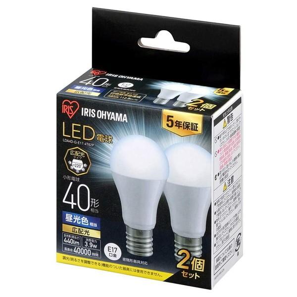 �A�C���X�I�[���} LDA4D-G-E17-4T62P LED�d�� E17 �L�z�� 40�`���� �����F 2�Z�b�g