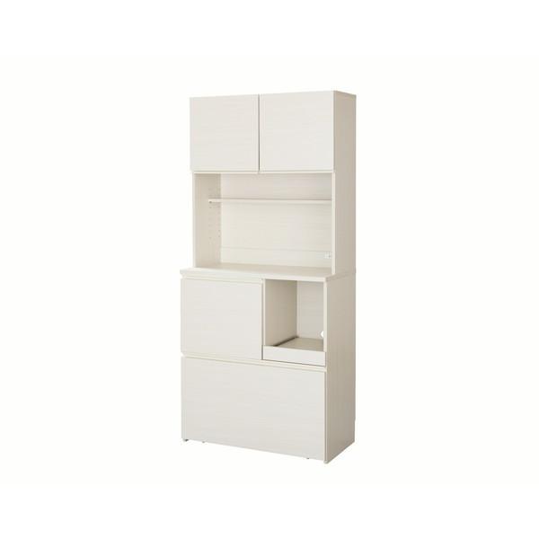 他サイト： キッチンキャビネット アイリスオーヤマ オフホワイト KCB-790 メーカー直送の商品画像