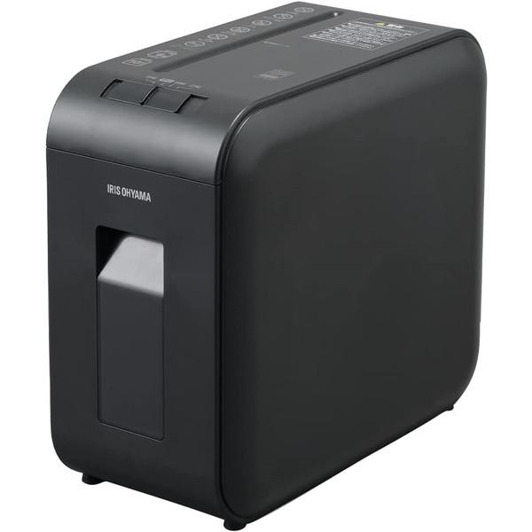 他サイト： アイリスオーヤマ P4HS75M-B ブラック 超静音パーソナルシュレッダー マイクロクロスカット 7.5L メーカー直送の商品画像