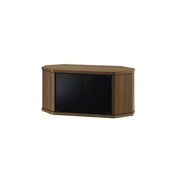 テレビ台 コーナー テレビボード コーナー型 テレビラック コーナーテレビ台 幅79ｃｍ キャスター付き 薄型テレビ32V対応 朝日木材加工 RCA-800AV-CR ラシーヌ
