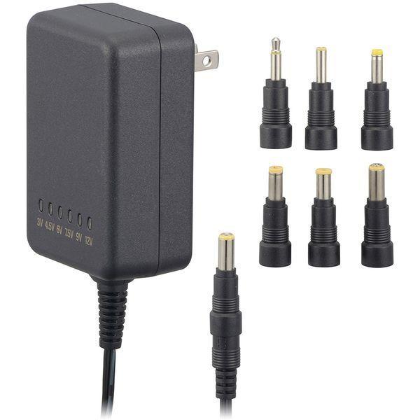 オーム電機 AV-DM1220N AudioComm ACマルチアダプター DC3〜12V 変換プラグ付き オーム電機 AV-DM1220N AudioComm ACマルチアダプター DC3〜12V 変換プラグ付き