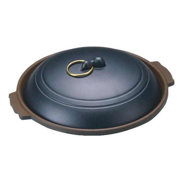 イシガキ イシガキ産業 2806 味の匠 アルミフッ素陶板19cm 黒