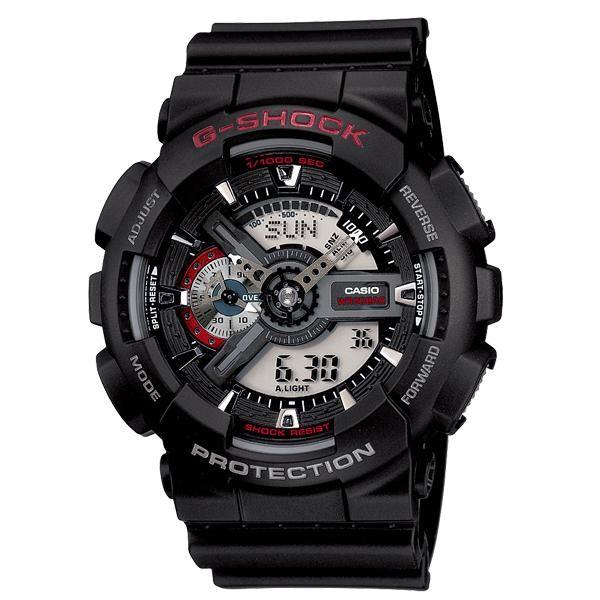 �r���v ���v CASIO �J�V�I G-SHOCK �����Y GA-110-1AJF G�V���b�N GSHOCK �W�[�V���b�N �u���b�N �� �N�H�[�c �E�H�b�` �a���� �v���[���g �M�t�g