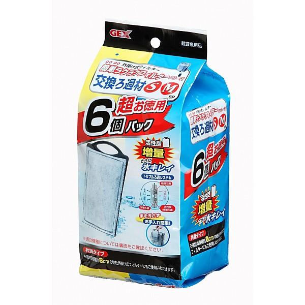 ジェックス 簡単ラクラクフィルター交換ろ過材sm 6p Xprice Paypayモール店 通販 Paypayモール