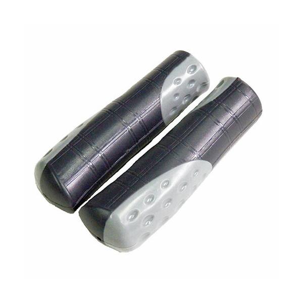 サギサカ 21491 ハーフディンプルグリップ L/L ダークグレー/グレー