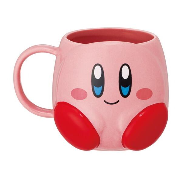 スケーター CHMGD4 星のカービィ 陶器 マグカップ 390ml ダイカット