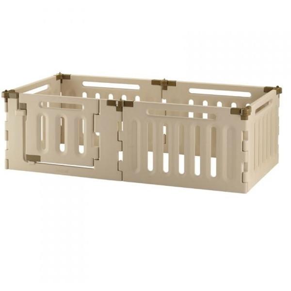 【美品】リッチェル ペット用 3ウェイサークル 6面50H ベージュ Amazon | リッチェル ペット用 木製3WAYサークル 6面50H