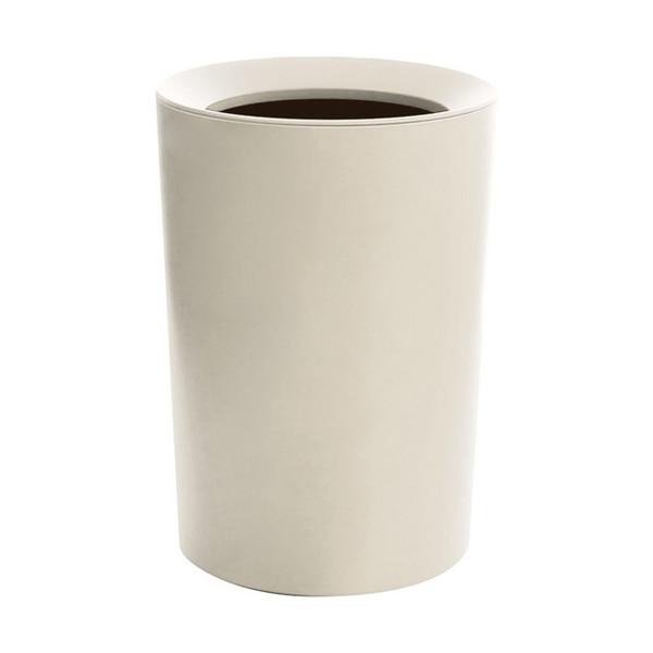 他サイト： アスベル ruclaire(ルクレール) ダストボックスCV 丸型 ホワイト 6.7L 6211の商品画像