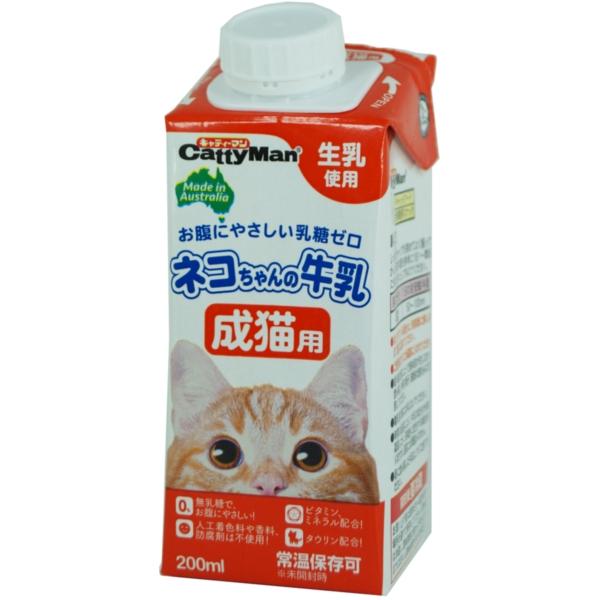 ドギーマン ネコちゃんの牛乳 成猫用 200ml 猫用フード メーカー直送