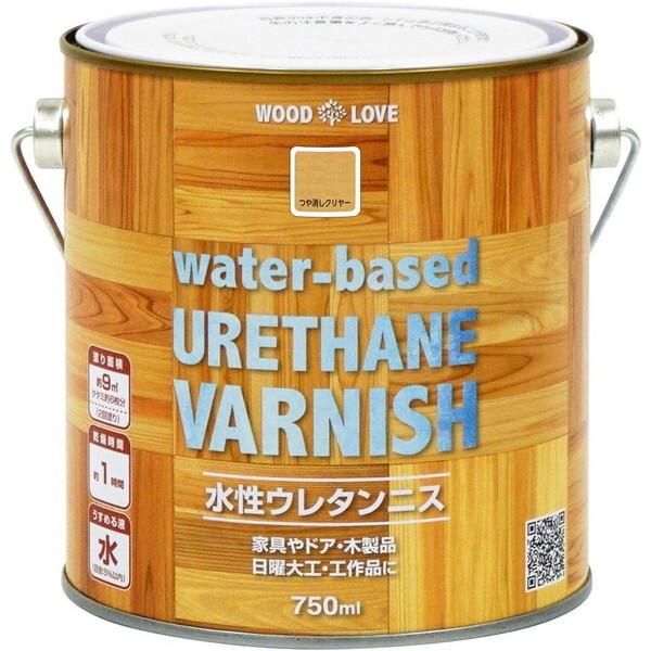 ニッペホームオンライン ニッペ WOODLOVE 水性ウレタンニス つや消し