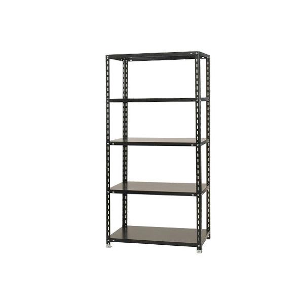 キタジマ 51010601502 スチールラック NC875-18-5段 ブラック キタジマ 51010601502 スチールラック NC875-18-5段 ブラック