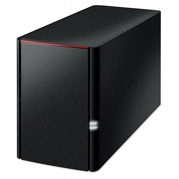BUFFALO LS220DN0202B NXe[V for SOHO lbg[NΉHDD(NAS) 2TB 3Nۏ؃f RAID@\ [J[