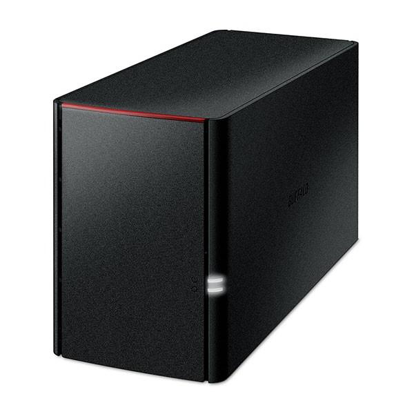 BUFFALO LS220DN0402B NXe[V for SOHO RAID@\ lbg[NΉHDD(4TB) [J[