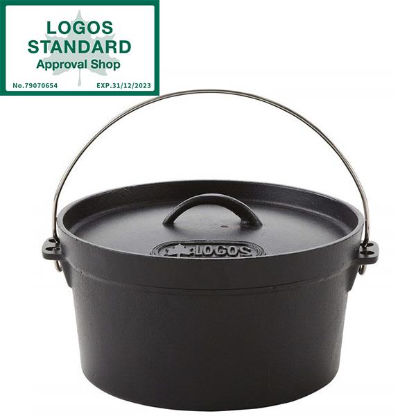 ダッチオーブン10インチIH対応 ロゴスLOGOSSLダッチオーブン