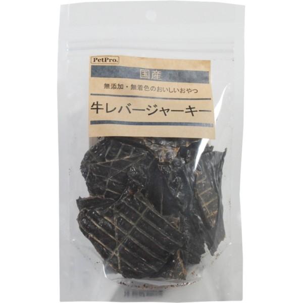 他サイト： ペットプロ 国産おやつ 牛レバージャーキー(無添加・無着色) 80gの商品画像