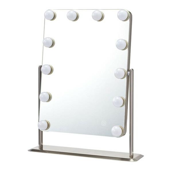 メイク 化粧鏡 おしゃれ 顔 明るい 見やすい 新生活 一人暮らし ギフト プレゼント