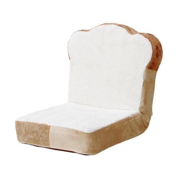 セルタン 座椅子 食パン ノーマルタイプ 低反発 リクライニング 日本製/PAN1a食パン ホワイト