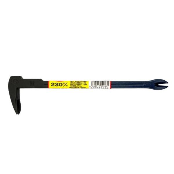 バクマ工業 かじや釘拔 230mm 大工道具 バール : XPRICE Yahoo!店 