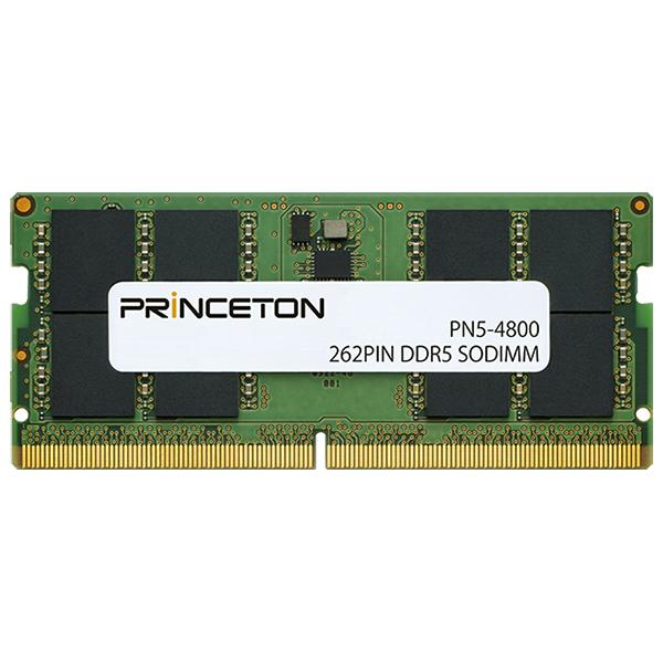【早い者勝ち】PRINCETON 8GB DDR5 DV5-4800-8G PRINCETON（プリンストン） princeton PN5-4800-8G 増設メモリ ノート