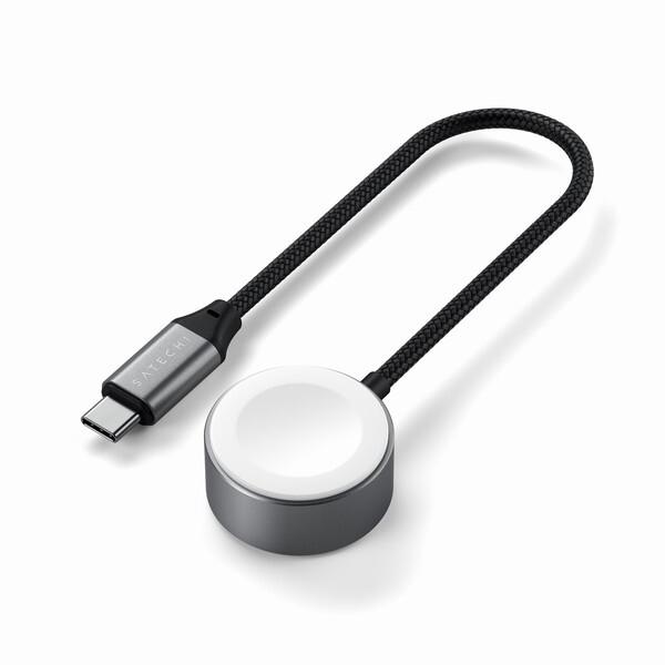 Satechi PST-QCAWM Apple Watch用USB-Cマグネティック高速充電ケーブル
