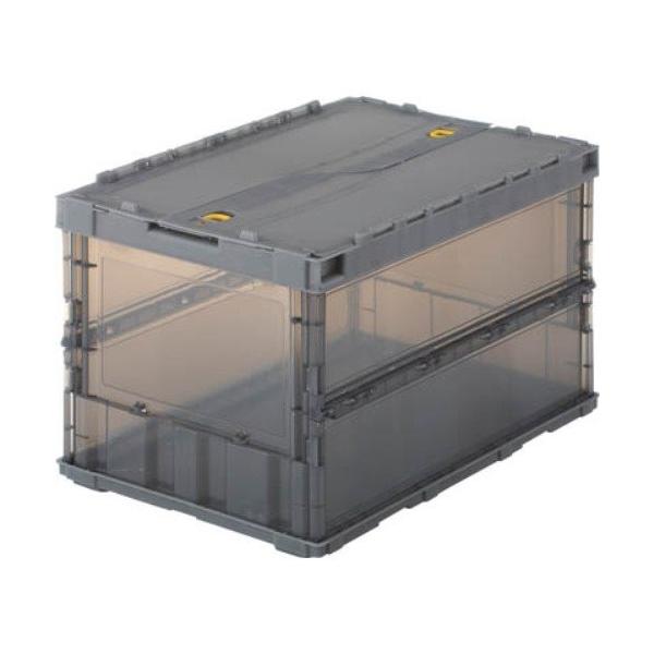TRUSCO TSK-C50B ���^�܂肽���݃R���e�i�X�P�� 50L ���b�N�t�^�t �u���b�N