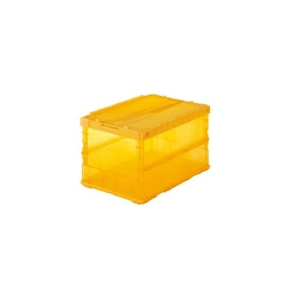 TRUSCO TSK-C50B-OR ���^�܂肽���݃R���e�i�X�P�� 50L���b�N�t�^�t �I�����W