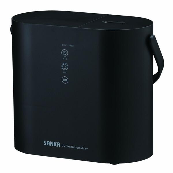 サンカ SANKA パーソナルUVスチーム式 加湿器 SSH-2100UVBK SANKA SSH-2100UVBK ブラック パーソナルUV スチーム式加湿器