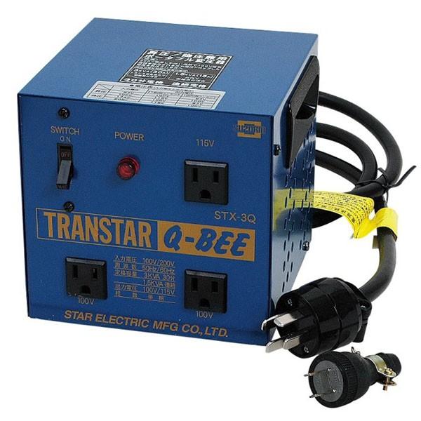 SUZUKID TRANSTAR Q-BEE 変圧器 3kVA SUZUKID（スズキッド） STX-3Q トランスター Q-BEE 変圧器（トランス
